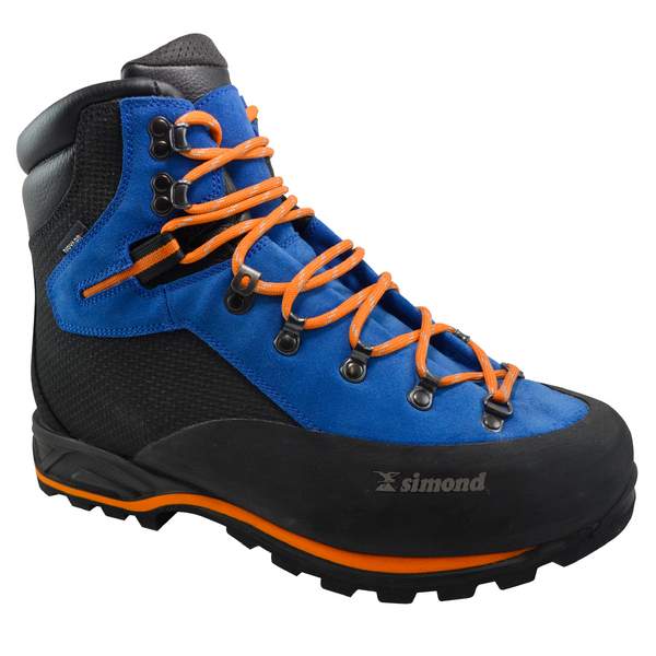 Ботинки для альпинизма мужские черно-синие ALPINISM Simond