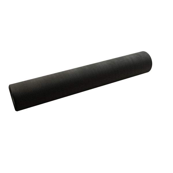 Валик (ролик) для фитнеса длина 90 см диаметр 15 см черный Nyamba