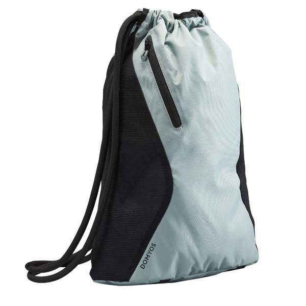Рюкзак (сумка для обуви) для фитнеса 15 литров черно-синий