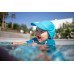 Кепка для плавания солнцезащитная детская синяя Nabaiji