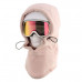 Балаклава на шлем лыжная для взрослых бледно-розовая WEDZE