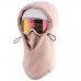 Балаклава на шлем лыжная для взрослых бледно-розовая WEDZE