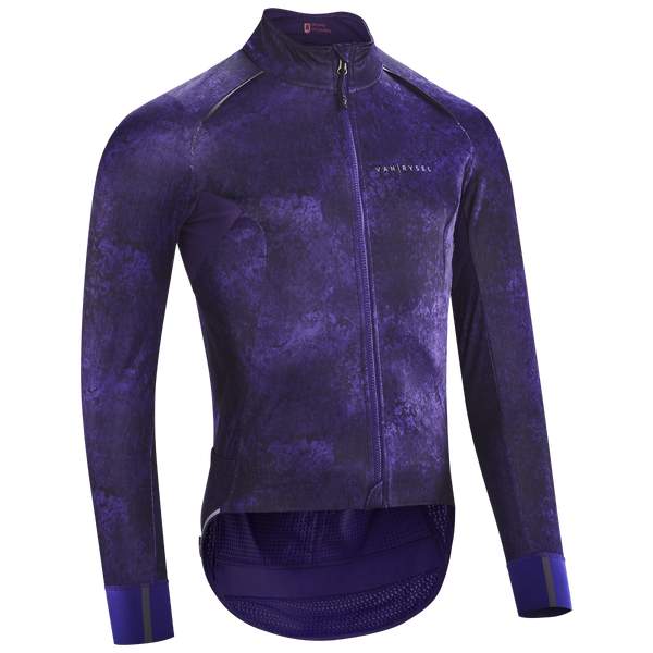 Велокуртка дорожная зимняя racer, ярко-фиолетовая VAN RYSEL