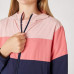 Куртка дышащая для девочек темно-сине-розовая Domyos