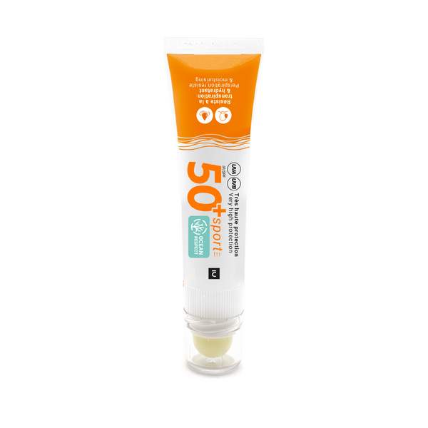 Duo 2 в 1, солнцезащитный крем и средство для губ, защита от солнца IP 50+.
